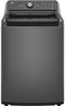 LG - 5.0 cu. ft. Ultra Large Capacity Top Load Washer in Middle Black - WT7150CM