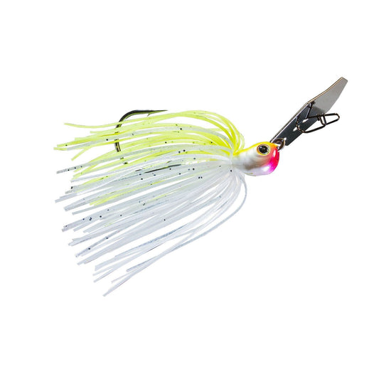 Zman Fishing : Lures Zman Chatterbait Jackhammer 0.375 Oz-Chartreuse White