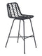 ZOU Outdoor Bar Seating ZOU - Malaga Bar Chair (Set of 2) Black | 703982