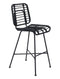 ZOU Outdoor Bar Seating ZOU - Murcia Bar Chair Black | 703952