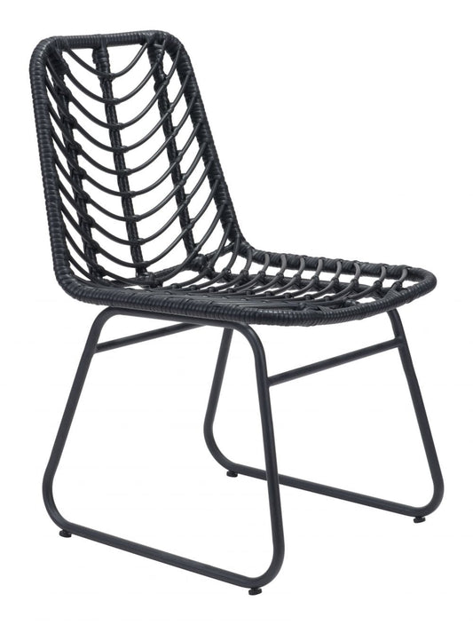 ZOU Outdoor Dining Seating ZOU - Laporte Dining Chair (Set of 2) Black | 703944