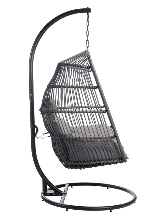 ZOU Outdoor Living Seating ZOU - Bilbao Hanging Chair Gray | 703954