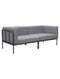 ZOU Outdoor Living Seating ZOU - Cancun Sofa Dark Gray | 703966