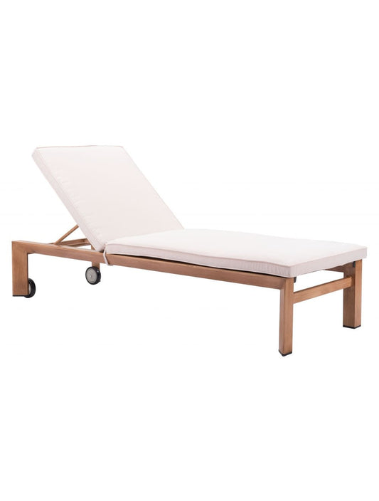 ZOU Outdoor Living Seating ZOU - Cozumel Lounge Chair Beige & Natural | 703980
