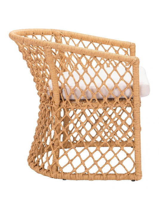 ZOU Outdoor Living Seating ZOU - Darce Accent Chair Beige & Natural | 703976