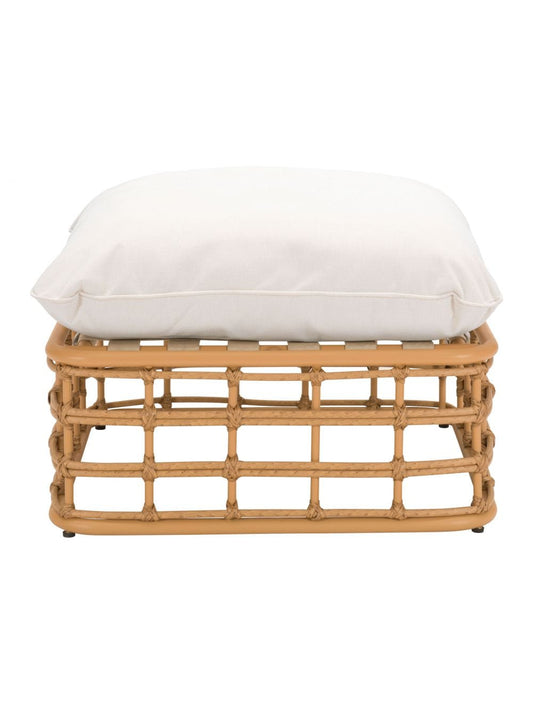ZOU Outdoor Living Seating ZOU - Kapalua Ottoman Beige & Natural | 703959