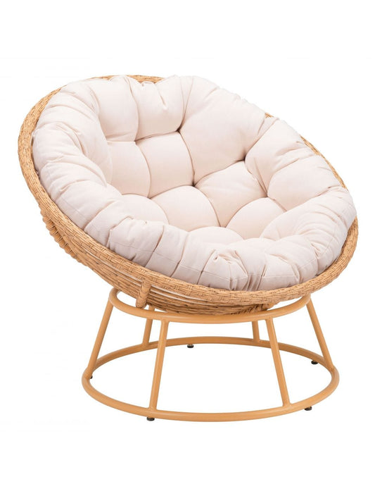 ZOU Outdoor Living Seating ZOU - Paz Accent Chair Beige & Natural | 703973