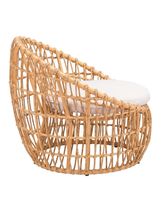 ZOU Outdoor Living Seating ZOU - Sasso Accent Chair Beige & Natural | 703975