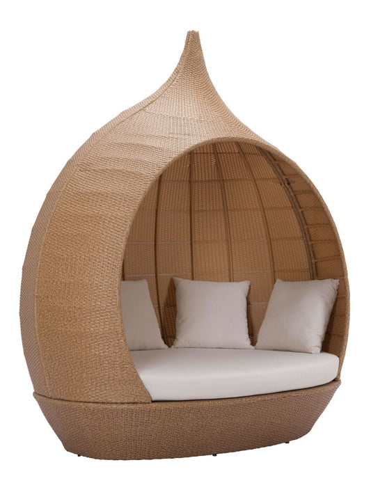 ZOU Outdoor Living Seating ZOU - St Lucia Beach Daybed Beige & Natural | 703962