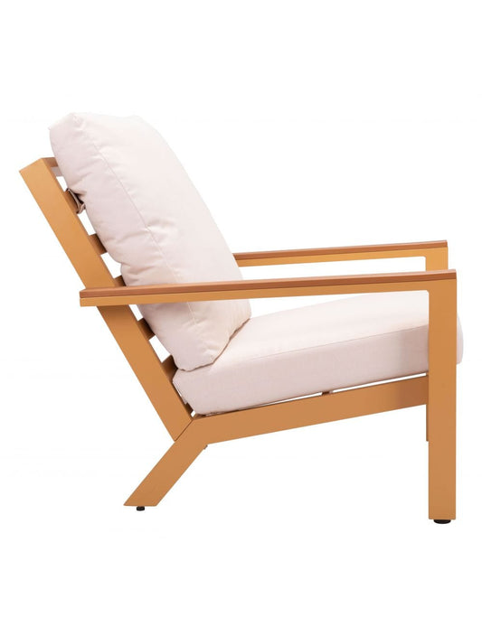 ZOU Outdoor Living Seating ZOU - Terrio Accent Chair Beige & Natural | 703969