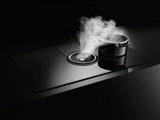 Revolutionize Your Kitchen with Elica - NIKOLA TESLA ONE Black Glass Air Cooking Cooktops from Recreation Outfitters