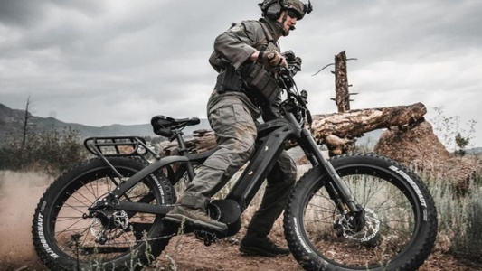 How an electric mountain bike can help someone who likes to go hunting