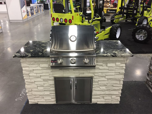 Discover Ultimate Grilling Freedom with TRU INNOVATIVE SOLUTIONS' 5' Grill Island – Available at Recreation Outfitters