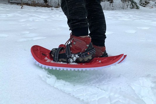 Unleash Your Winter Adventure with Crescent Moon EVA Foam Snowshoes from Recreation Outfitters