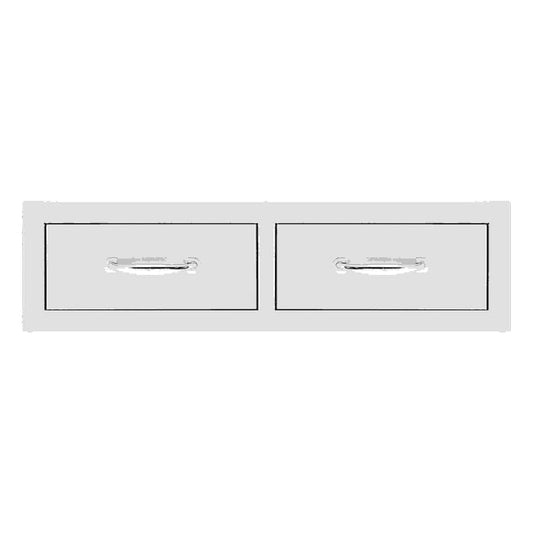 TruFlame - 32" Double Horizontal Drawer | TF-DR2-32H