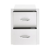 TruFlame - 17" Double Drawer | TF-DR2-17