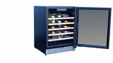 TruFlame - 24" Outdoor Rated Wine Cooler | TF-RFR-24W