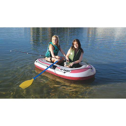 Solstice Watersports - Voyager 2-Person Inflatable Boat Kit w/Oars  Pump [30201]