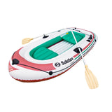 Solstice Watersports - Voyager 4-Person Inflatable Boat Kit w/Oars  Pump [30401]