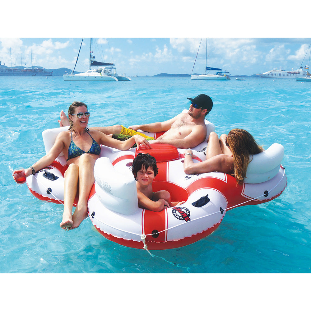 Solstice Watersports - Super Chill 4-Person River Tube w/Cooler [17004]