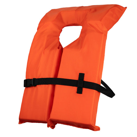 Bluestorm Type II Adult Oversize Foam Life Jacket - Orange [BS-T2-24-ORG-O]