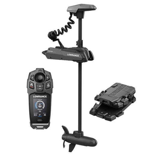 Lowrance Recon FW 60" Trolling Motor - Includes Freesteer Joystick Remote, Wireless Foot Pedal  HDI Nosecone [000-16174-001]