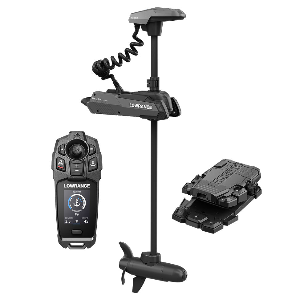 Lowrance Recon FW 72" Trolling Motor - Includes Freesteer Joystick Remote, Wireless Foot Pedal  HDI Nosecone [000-16175-001]