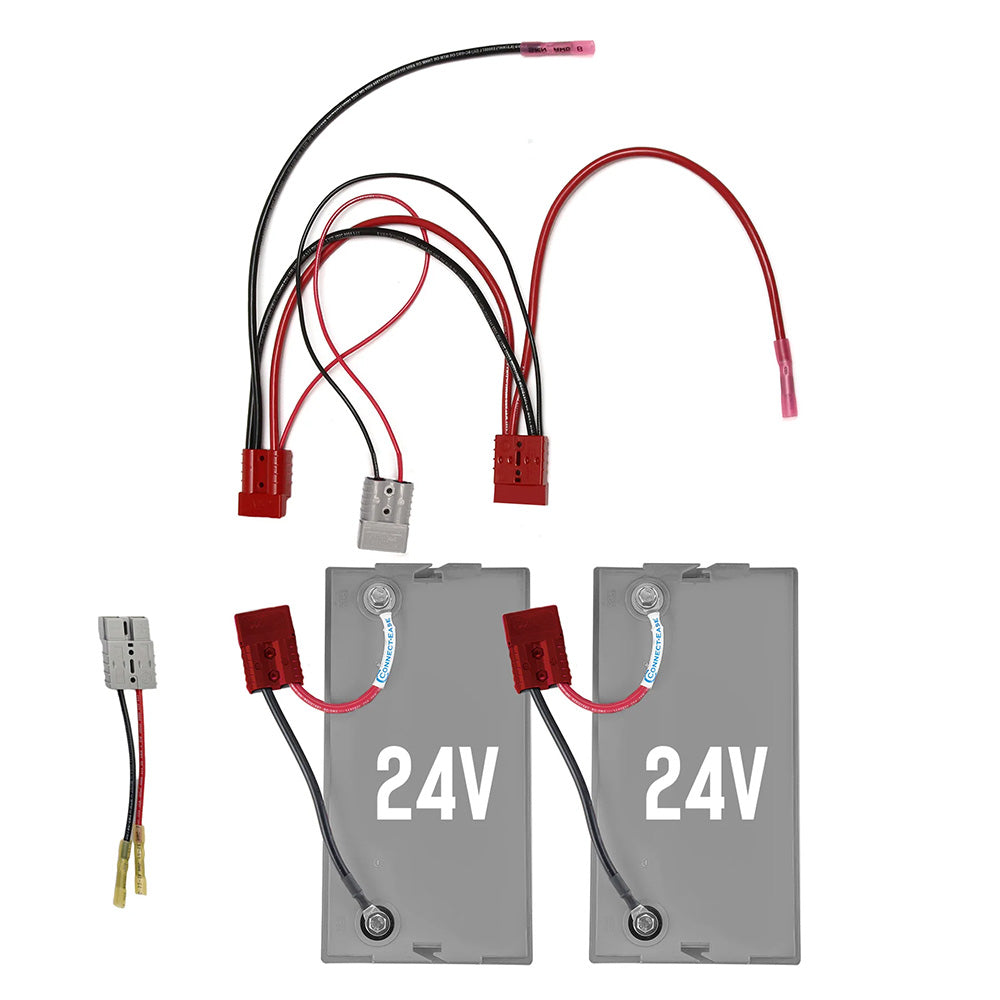 Connect-Ease 24V Parallel Kit f/2 24V Batteries to 1 Motor [RCE224VCHK]