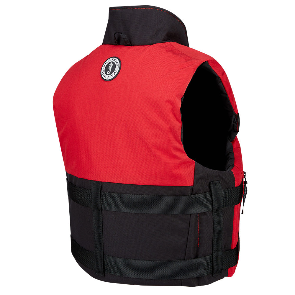 Mustang Accel 100 Foam Fishing Vest - Small - Red-Black [MV462602-123-S-216]