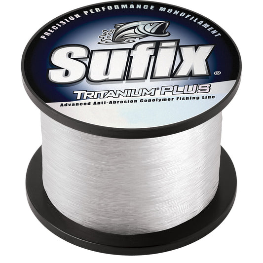 Sufix Tritanum Plus - 17lb - Clear - 840 yds [696-117]