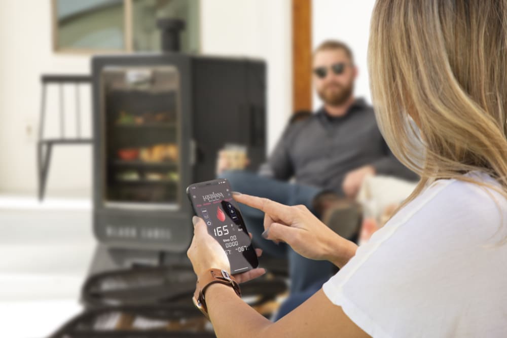 BLACK LABEL VERTICAL SMOKER 4SERIES (LGV4BL) Louisiana Grills