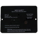Safe-T-Alert 62 Series Marine Carbon Monoxide Alarm - 24V Flush Mount - Black [62-542-BL-MARINE-24V]