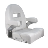 Springfield Center Console Helm Flip-Up - White/White [1042035-W]