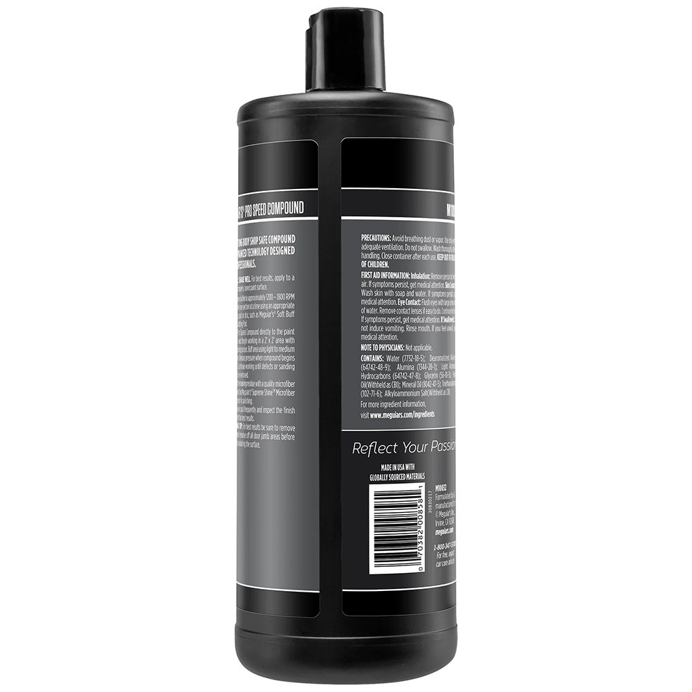 Meguiar's Professional Pro Speed Compound - 32oz [M10032]