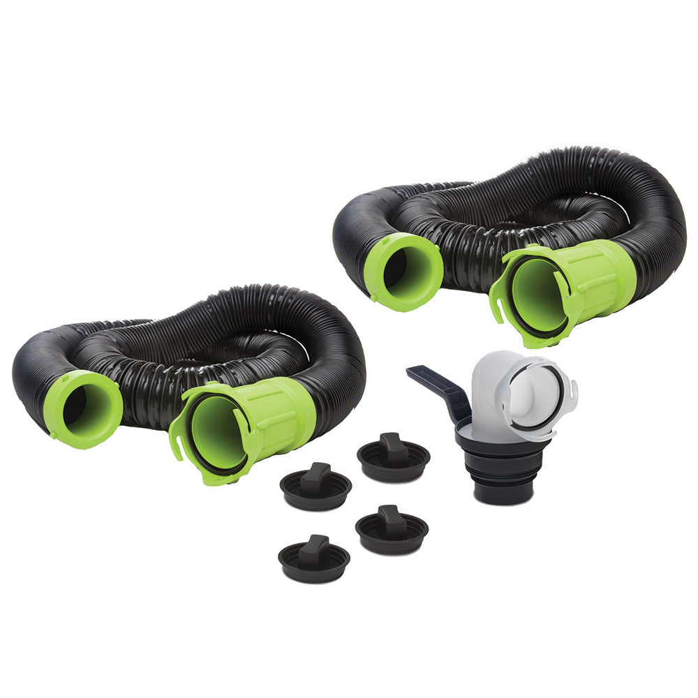 Thetford Titan Premium 20' Sewer Hose Kit w/Universal Bayonet Connection  5-in-1 Sewer Adapter w/Handle [17902]