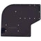 Sea Brackets Large Offset Trolling Motor Plate f/Garmin Kraken - Black [SEA2308-BLK]
