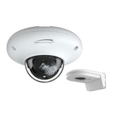 Speco 4MP H.265 Mini Dome AI IP IR Camera w/Wall Bracket - 2.8mm Lens - White [O4P4N]