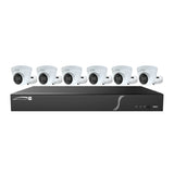Speco 8 Channel, 2TB Recorder w/6 4MP Turret Cameras [ZIP86T2]