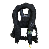 First Watch Auto/Manual Convertible 38G Inflatable PFD - Black [FW-40PROA/M-BK]