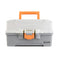 Plano Two-Tray Tackle Box - Light Grey/Dark Grey [P000403]