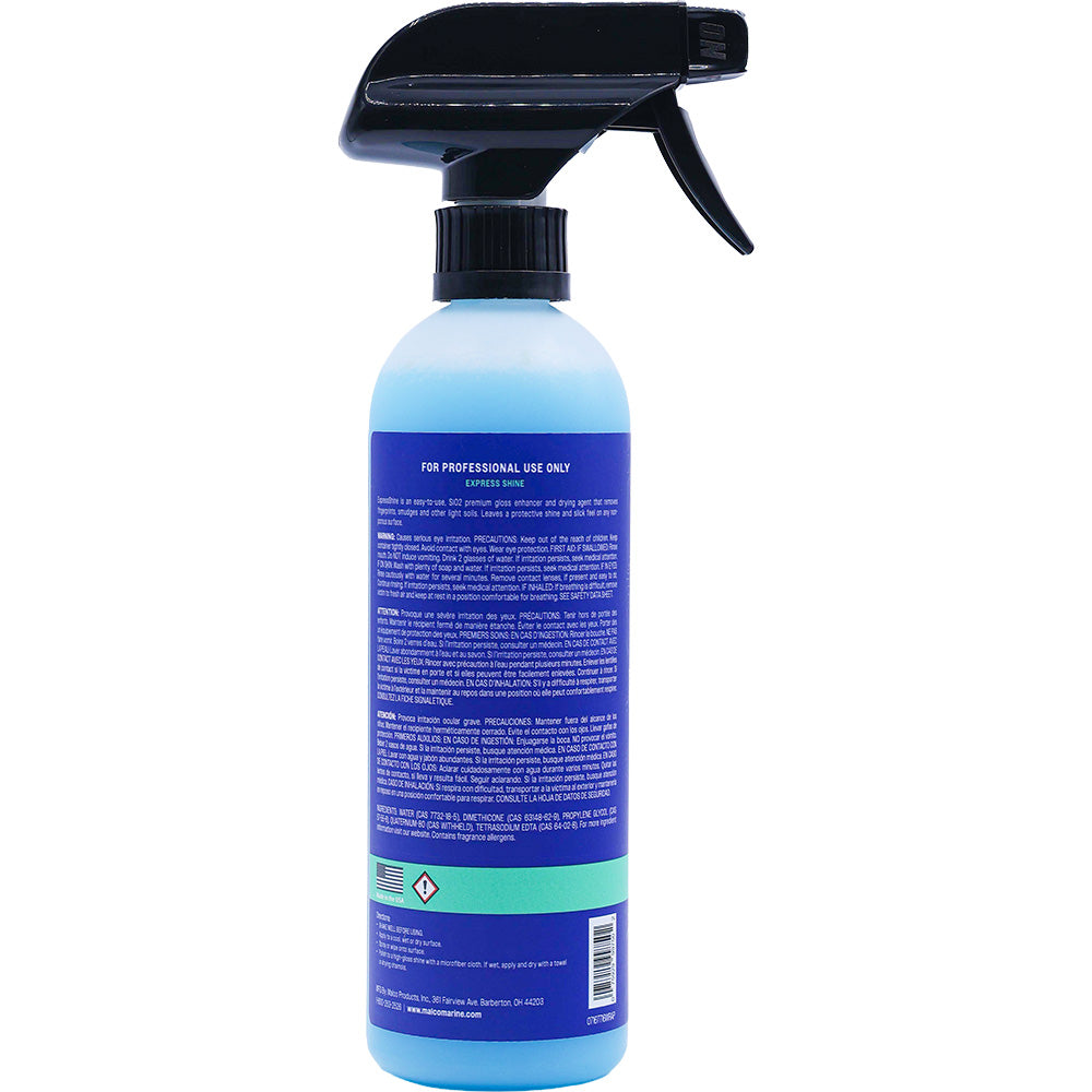 Malco Express Shine SiO2 Detail Spray - 16oz [167716]