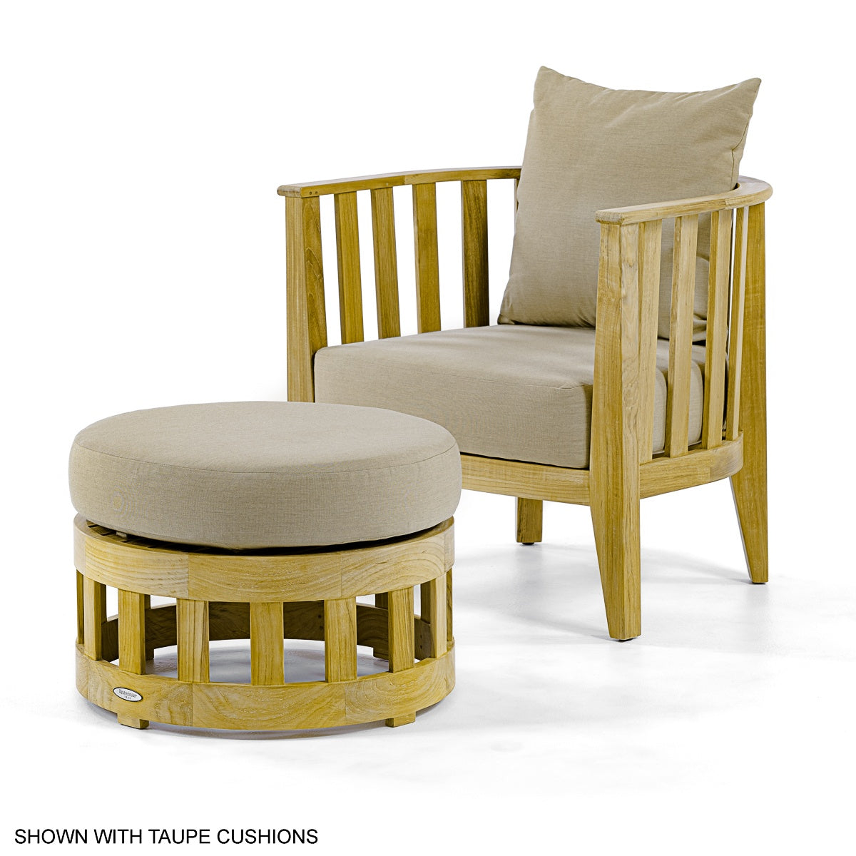 Westminster Teak - Kafelonia Teak Club Chair Quick Dry Cushions - 12170DP