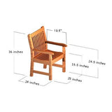 Westminster Teak - Veranda Teak Armchair Best Selling Chair - 12218