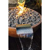 Firegear - True Flame Square Gas Fire Pit - Oil Rubbed Bronze - TF-GFRC-FBWBR-30W