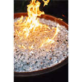 Firegear - True Flame Square Gas Fire Pit - Grey - TF-GFRC-FBWGR-30W