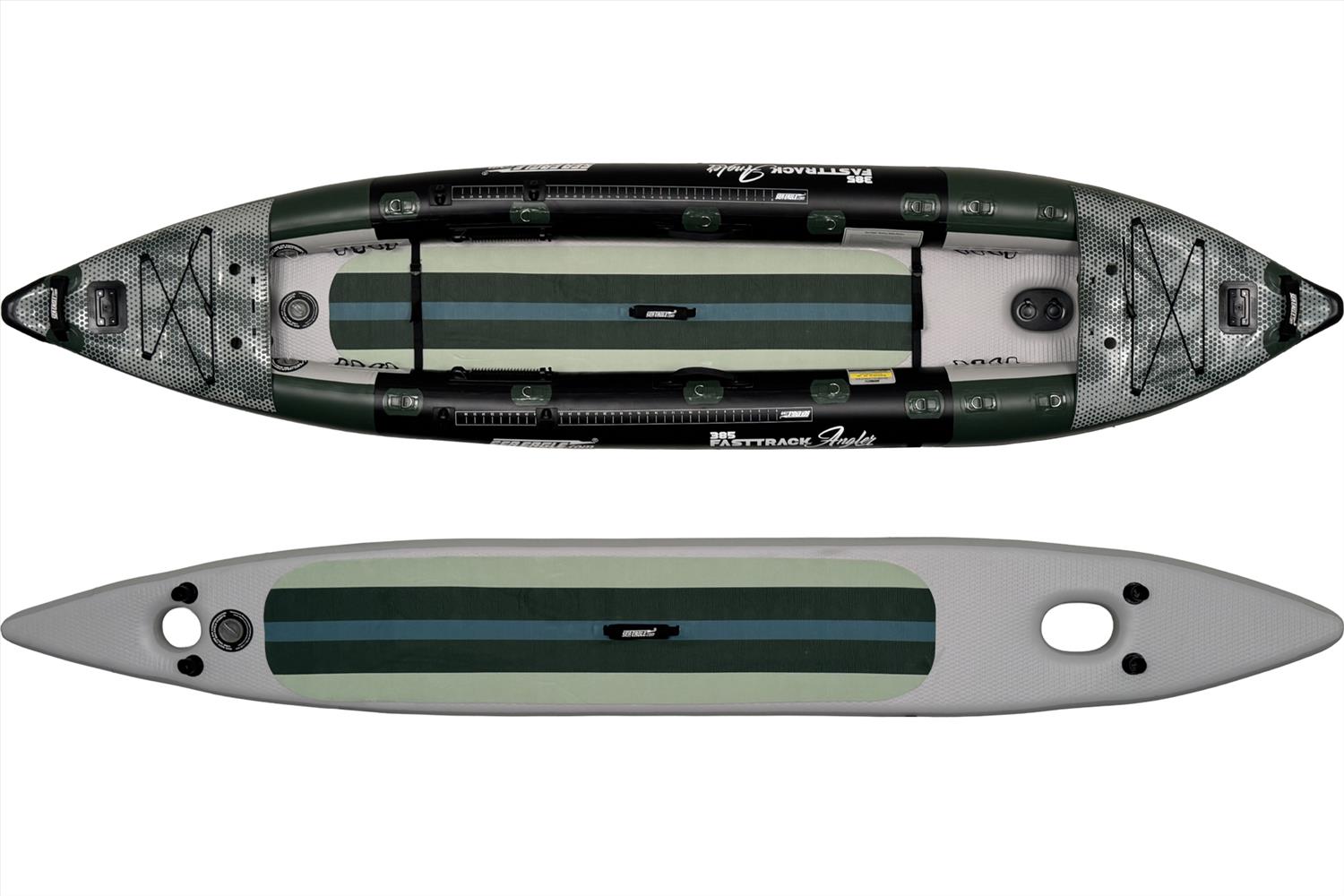 Sea Eagle - 385FTA Swivel Seat 12'6" Green FastTrack  Fishing Rig Angler Series Fishing Inflatable Kayak ( 385FTAK_FR )