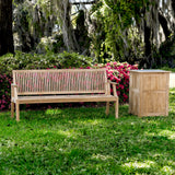Westminster Teak - 6 ft Laguna Teak Bench Also Available in 4 ft & 5 ft Lengths - 13812