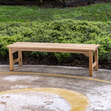 Westminster Teak - 5 ft Veranda Teak Backless Bench Perfect for Patio or Spa - 13929