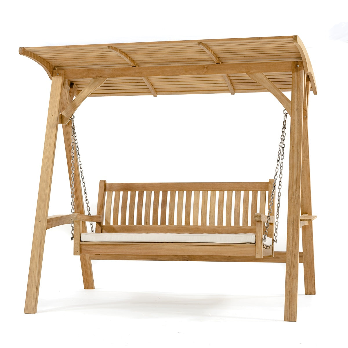 Westminster Teak - Veranda Swing Bench Set Includes Canopy and Bench - 13955