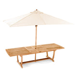 Westminster Teak - Veranda Teak Table Extends from 86" to 102" and 118" - 15585